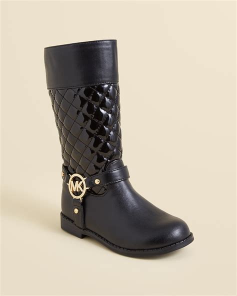 baby girl michael kors boots|michael kors purple rain boots.